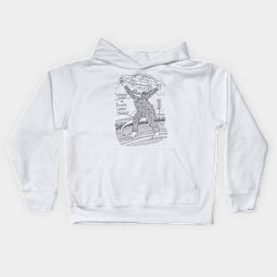 Lizardman of Scape Ore Swamp Kids Hoodie